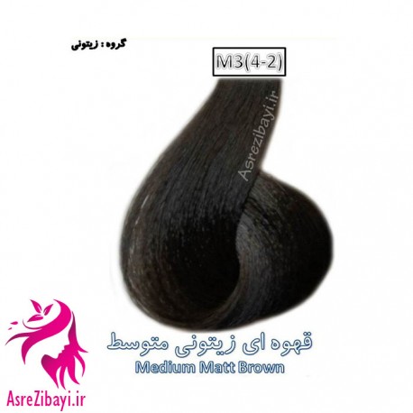 قهوه ای زیتونی متوسط (M۳ (۴-۲